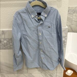 Vineyard Vines Blue Button Down Shirt Classic Style